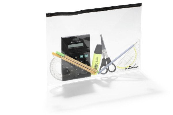 Zip Bag A4 5 Unidades Negro