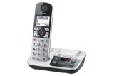 Panasonic Kx-Tge520gs, Teléfono Dect Negro, Plata