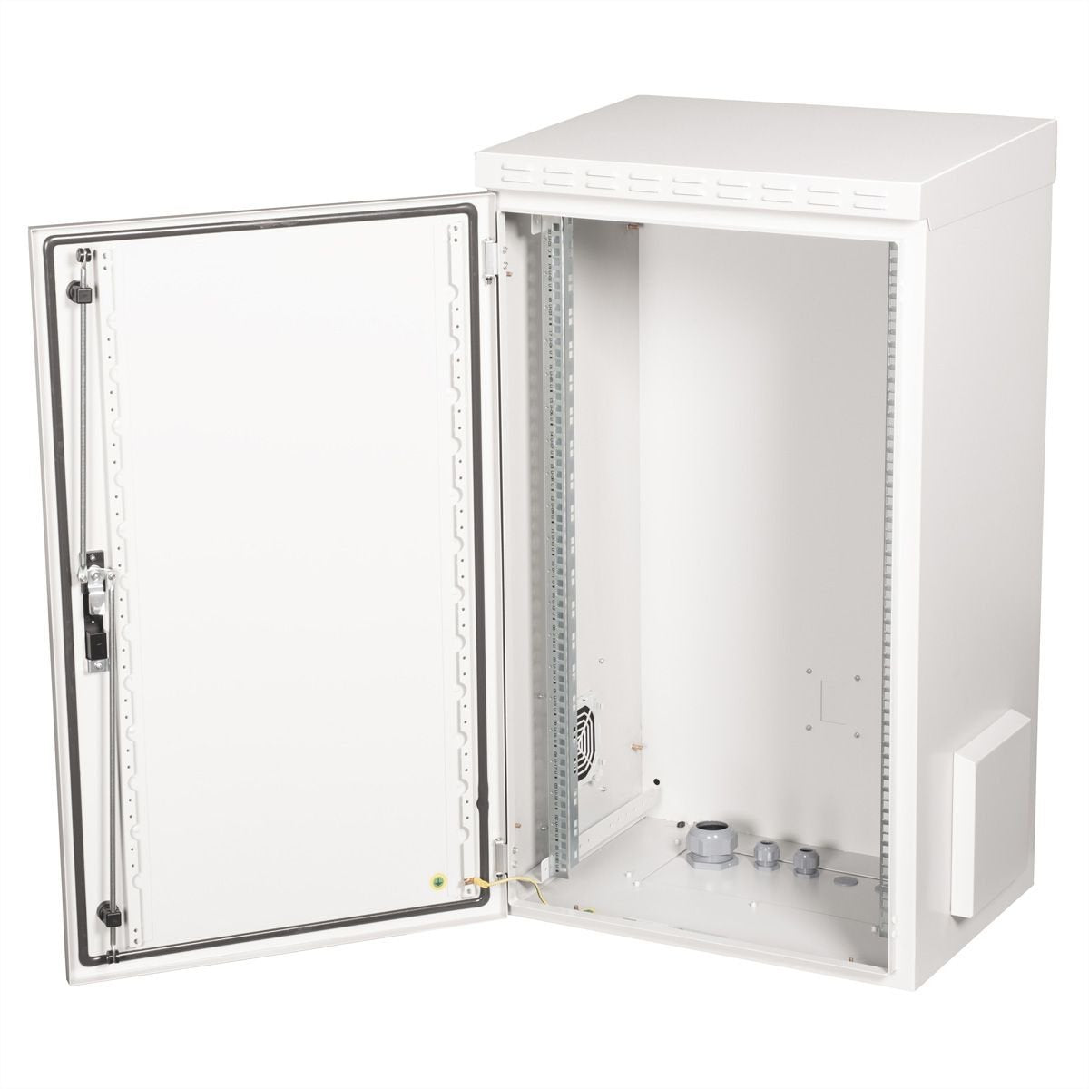 Roline 19-Zoll Wandgehuse Pro 20 He, 600x450 Bxt Ip55 Outdoor Grau