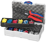 EAN 4003773076971 - Knipex 97 90 25 crimpadora Herramienta para prensar Negro, Azul, Rojo imagen 1