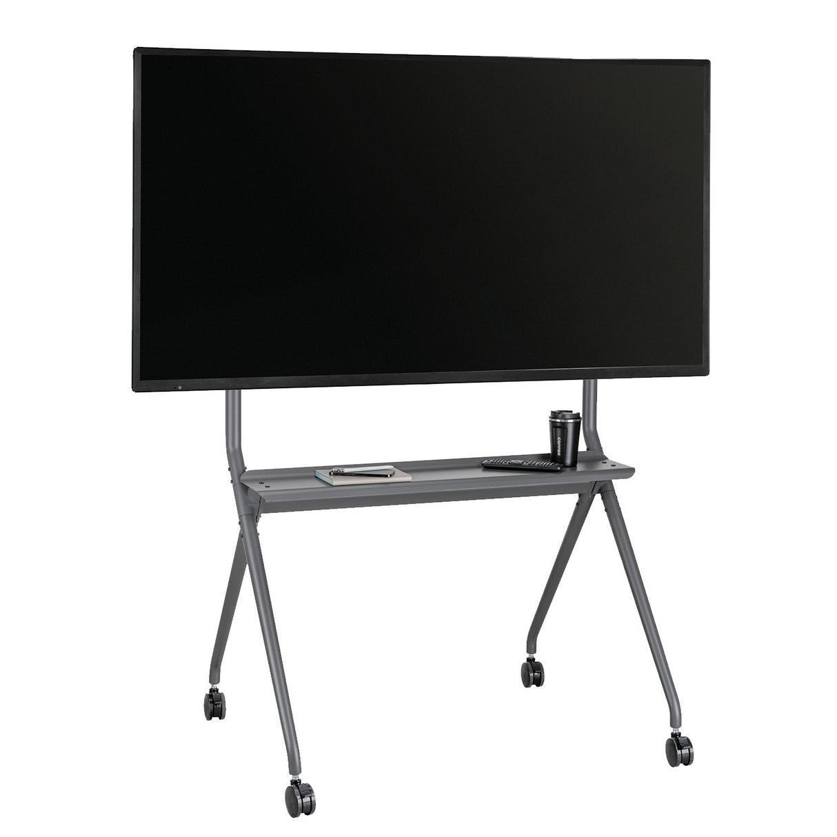 EAN 0662919114973 - V7 TVCART4 soporte para TV 2,18 m (86") Acero inoxidable imagen 7
