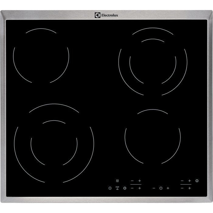 EAN 7332543486533 - Electrolux EHF6342XOK hobs Negro Integrado Cerámico 4 zona(s) imagen 1