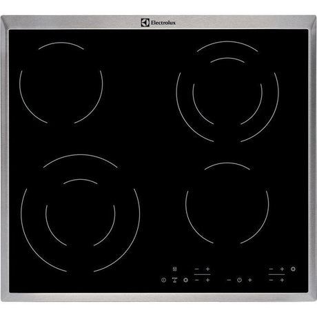 EAN 7332543486533 - Electrolux EHF6342XOK hobs Negro Integrado Cerámico 4 zona(s) imagen 1