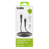Cable Usb Sbs Tipo C 2.0 1,5m
