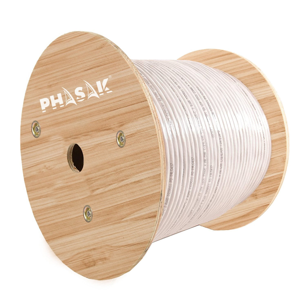 Bobina De Cable Rj45 Sftp Phasak Phr 660 Cat.6 305m Gris