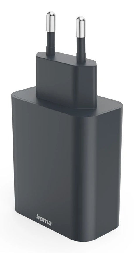 EAN 4007249864451 - Hama 00086445 cargador de dispositivo móvil Smartphone, Tableta Gris Corriente alterna Carga rápida Inter imagen 1
