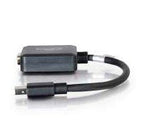 C2g 20cm Mini Displayport M / Vga F 0,2 M Vga [D-Sub] Negro