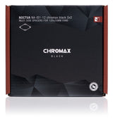 Noctua Na-Is1-12 Sx2 Chromax.Negro, Soporte (Negro, 2 Piezas) Na-Is1-12 Chromax.Bl