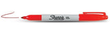 Sharpie Fine Point Marcador Permanente Rojo Punta Fina