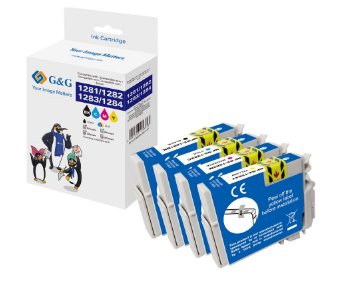 Tinta G&G Epson T1285/ C13t12854012 Multipack