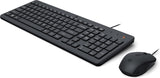 Hp 150 Teclado (Ingles) + Raton Con Cable (Eu)