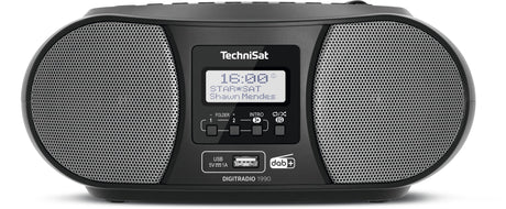 EAN 4019588039520 - TechniSat Digitradio 1990 Portátil Analógico y digital Negro, Gris imagen 1