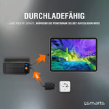 EAN 4252011900220 - 4smarts TitanPack Flex Polímero de litio 10000 mAh Negro, Naranja imagen 12