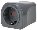 EAN 4007123610235 - Brennenstuhl 1508160 adaptador de enchufe eléctrico Tipo C (Europlug) Universal Negro imagen 3