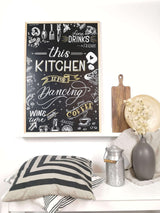 Maul Kreidetafel Con Holzrahmen 60x90 Cmm 5 M. Holz