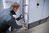 Cámara De Inspección Bosch Professional Gic 12v-5-27 C Professional, 12 Voltios Azul/Negro, Batería De Ion De Litio 2,0 Ah, En L-Boxx