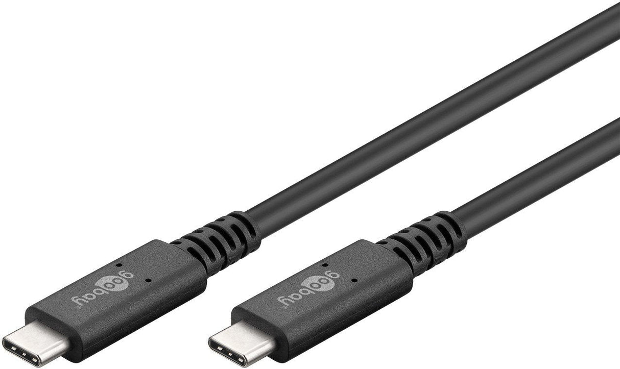 Goobay Usb4 Gen 3x2 Cable, Usb-C Stecker > Usb-C Stecker, Koaxialcable 60196