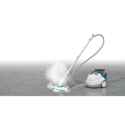 Limpiador  Black & Decker Bhsmp2314-Qs  A Vapor  De Cilindro 1,2 L 2300 W Azul, Blanco
