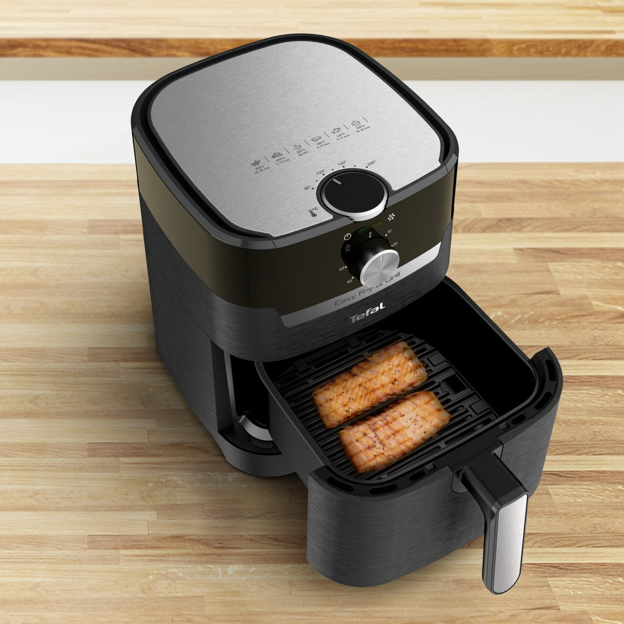 Freidora Tefal Easy Fry & Grill Ey501815 Fryer Single 4.2 L Stand-Alone 1400 W Hot Air Fryer Black