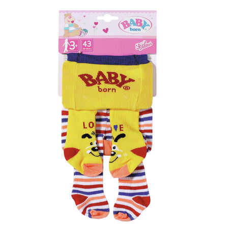 EAN 4001167831748 - BABY born Tights 2x, 2 ass. Leotardos para muñecas imagen 4