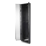 Apc Placa De Guiado De Cables Para Armario Eléctrico - Negro - 45u - Conforme Taa (Paquete Con 2)