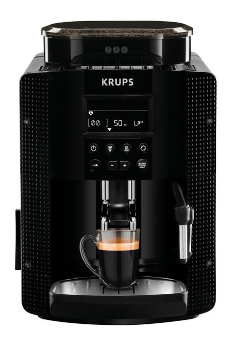 Krups Pisa Cafetera Espresso Superautomática Negra