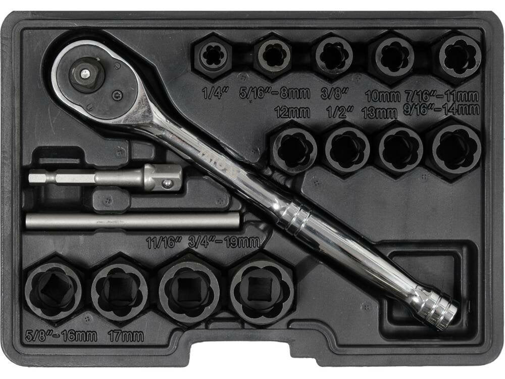 Yato Yt-05897 Extractor De Tornillo Y Perno 16 Pieza(S)
