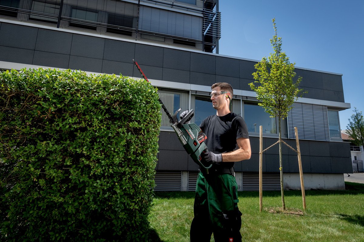 Cortasetos Inalámbrico Metabo Hs 18 Ltx Bl 75 Solo