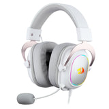 Redragon Zeus X Auricular Gaming Rgb Virtual 7.1 Usb Micrófono Blanco