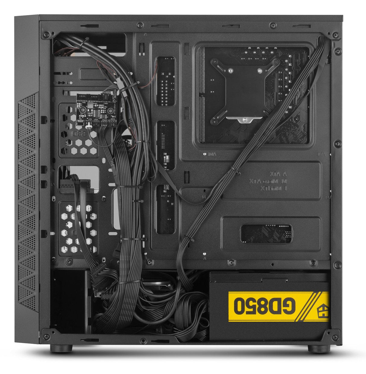 Caja Pc Nox Atx Hummer Infinity Omega 1xusb3.0 2xusb2.0 Negro Rgb