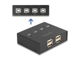 Delock Usb 2.0 Switch Für 4 Pc An 4 Geräten