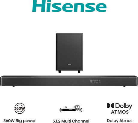 EAN 6942147495063 - Hisense AX3120G Negro 3.1.2 canales 360 W imagen 1