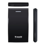 Tooq Carcasa Externa Hdd/Sdd 2.5" Hasta 12,5mm Sata Usb 3.0 - Sin Tornillos - Negro