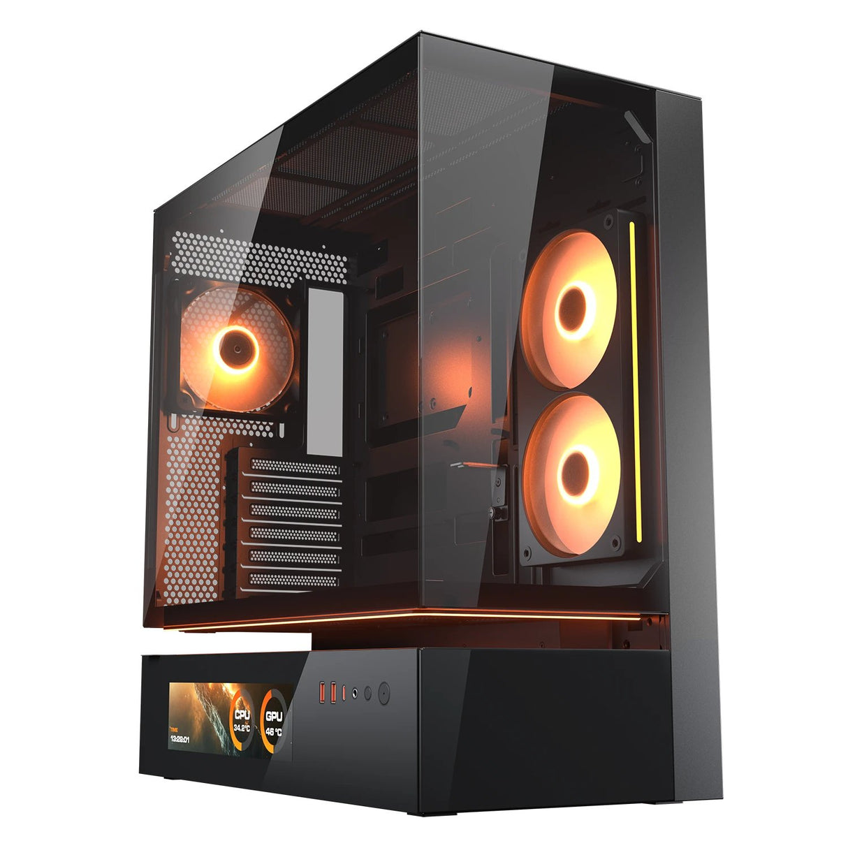 EAN 4711649770105 - COUGAR CGR-2DA4B-V Midi Tower Negro imagen 1