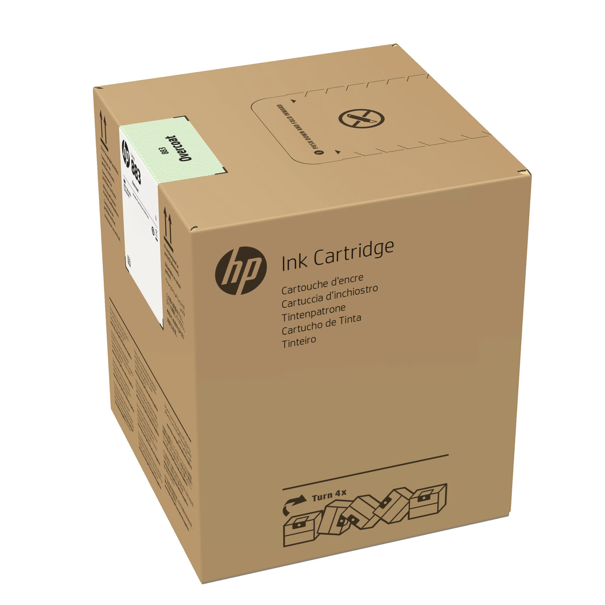 EAN 197029122612 - HP 883 5-liter Overcoat B Latex Ink Cartridge cabeza de impresora Inyección de tinta térmica imagen 1