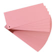 EAN 4008110314778 - Herlitz 10843498 divisor Cartón Rosa, Rosa 100 pieza(s) imagen 1