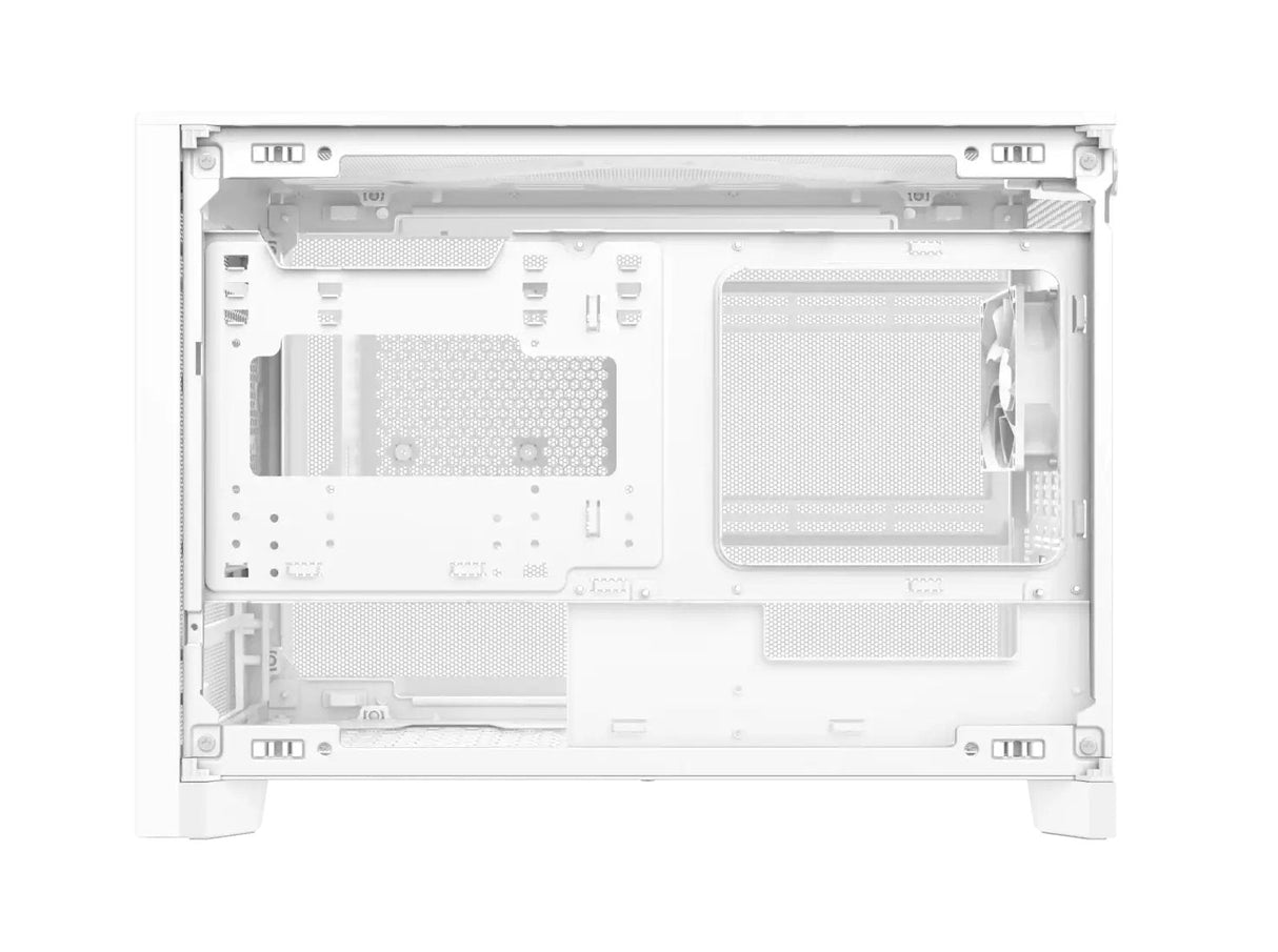 Case Montech Micro Atx/Mini-Itx White Mini Tower Pc Ten Ten(W)