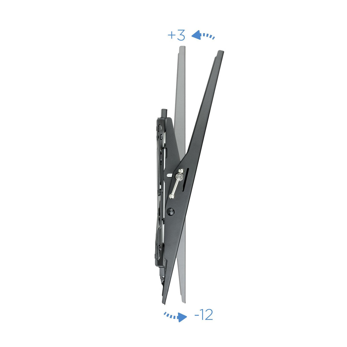 Tooq Soporte Fijo De Pared Para Tv De 43"-90" - Inclinable - Peso Max 70kg - Vesa 800x400mm - Negro