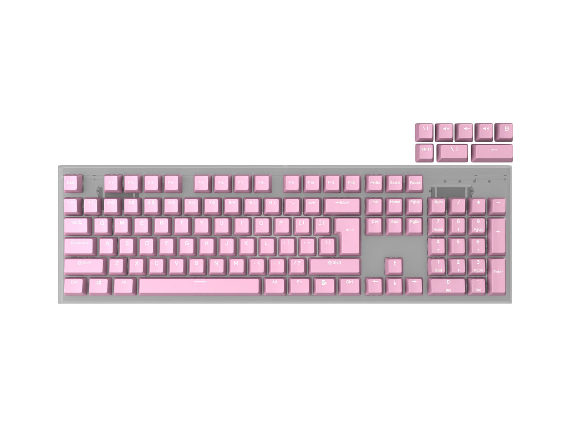 Genesis Lead 300 Rózowe Double Shot Keycaps