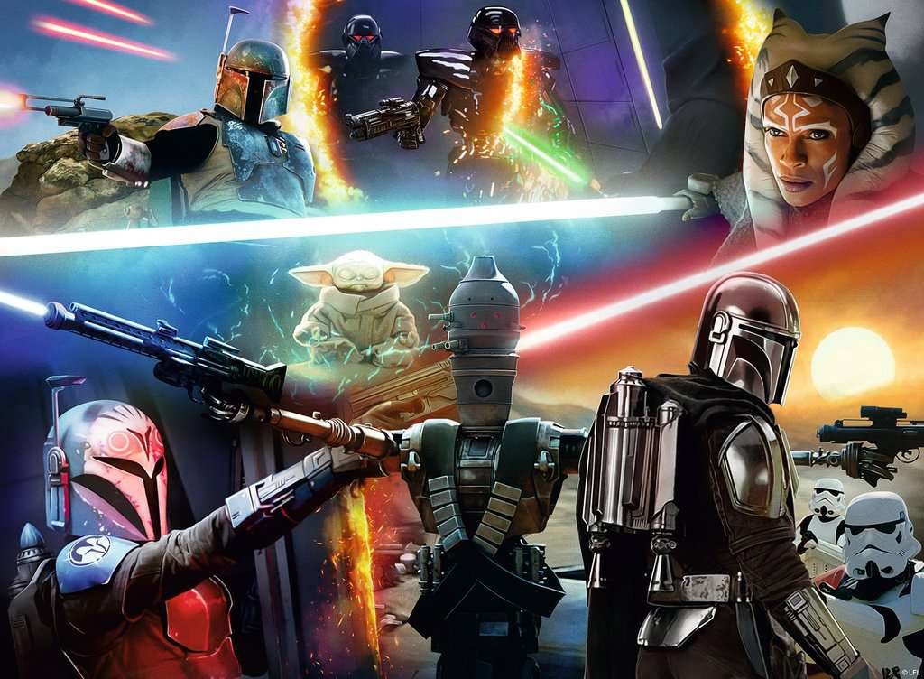 Puzzle The Mandalorian Star Wars 300pzs