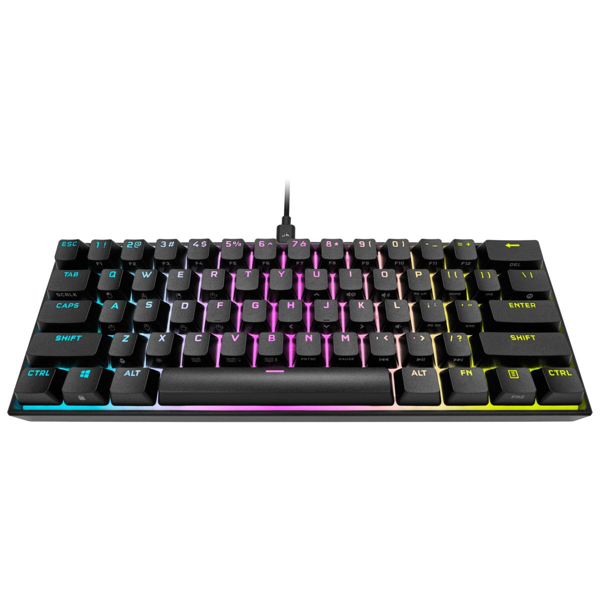 Corsair K65 Rgb Mini 60% Teclado Usb Alemán Negro
