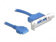 EAN 4043619829767 - DeLOCK USB 3.0 19-pin - 2 x USB 3.0-A imagen 1