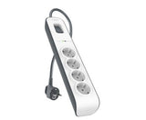 EAN 0745883659661 - Belkin BSV400VF2M limitador de tensión Blanco 4 salidas AC 2 m imagen 1