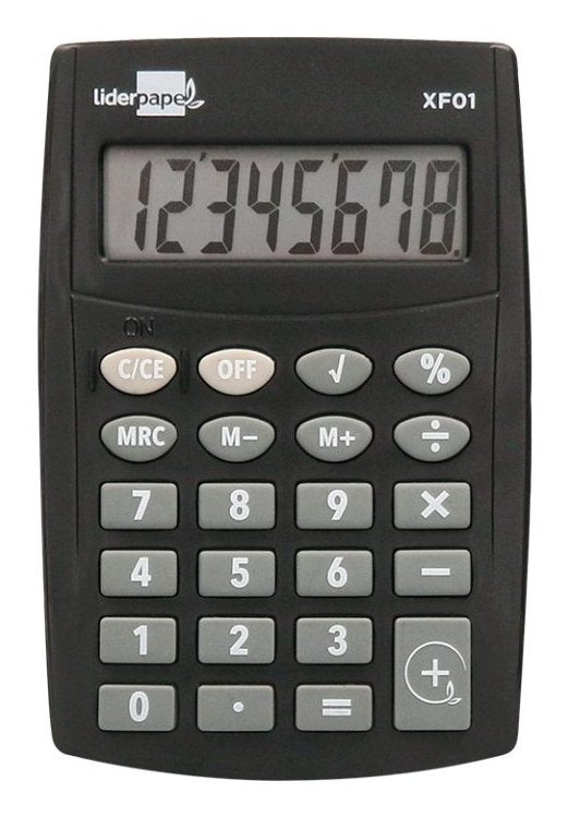 Liderpapel Calculadora Bolsillo Xf01