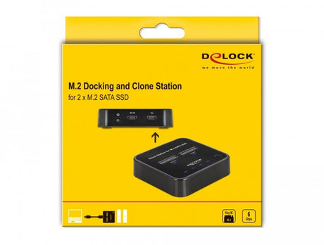 EAN 4043619641789 - DeLOCK 64178 base de conexión para disco duro USB 3.2 Gen 2 (3.1 Gen 2) Type-C Negro imagen 6