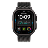 49mm Black Titanium Milanese Loop - Medium