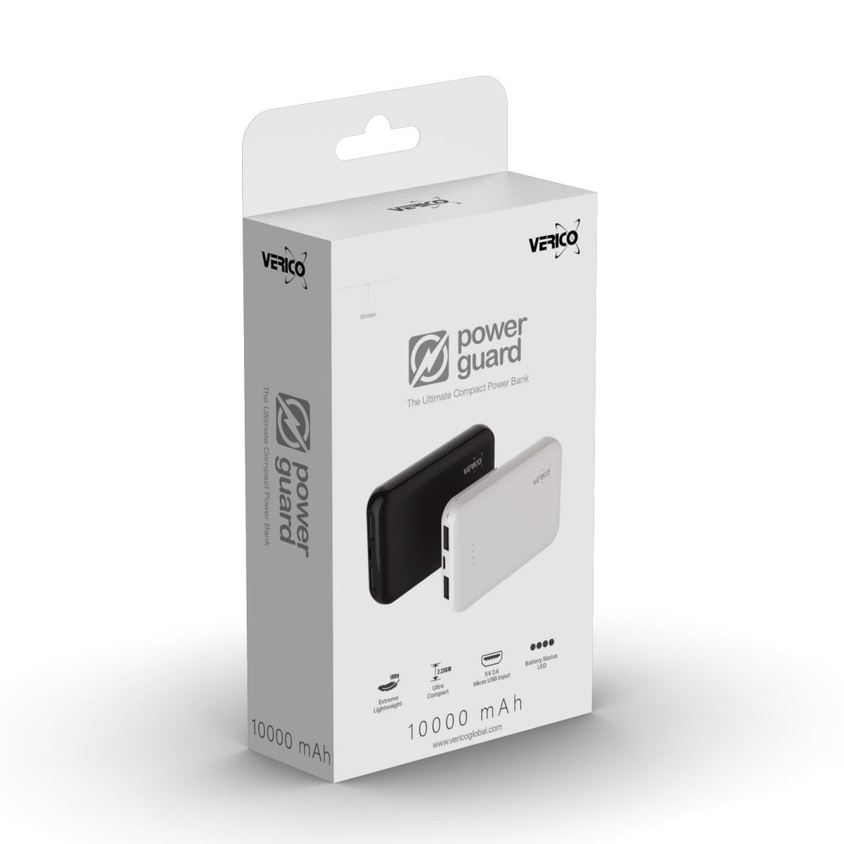 Verico Power Guard Xl Powerbank 10.000mah Negro