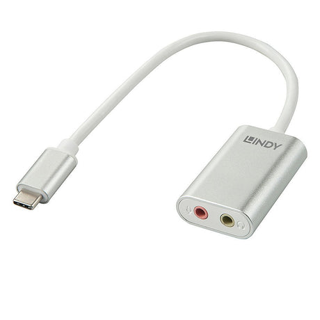 EAN 4002888427111 - Lindy 42711 cable de teléfono móvil Blanco USB C 3,5mm imagen 3