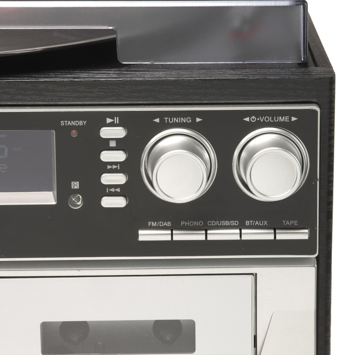 Reproductor  Denver Mrd-166 De Cd Portátil Negro, Gris