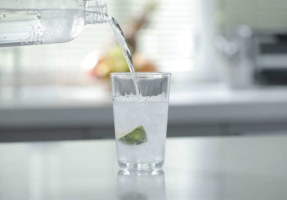 Philips Water Add912 Botella Para Sifón De Soda, Agua Con Gas, Bebidas Corbonatadas, Plástico Y Acero Inoxidable, Transparente, 1 Litro